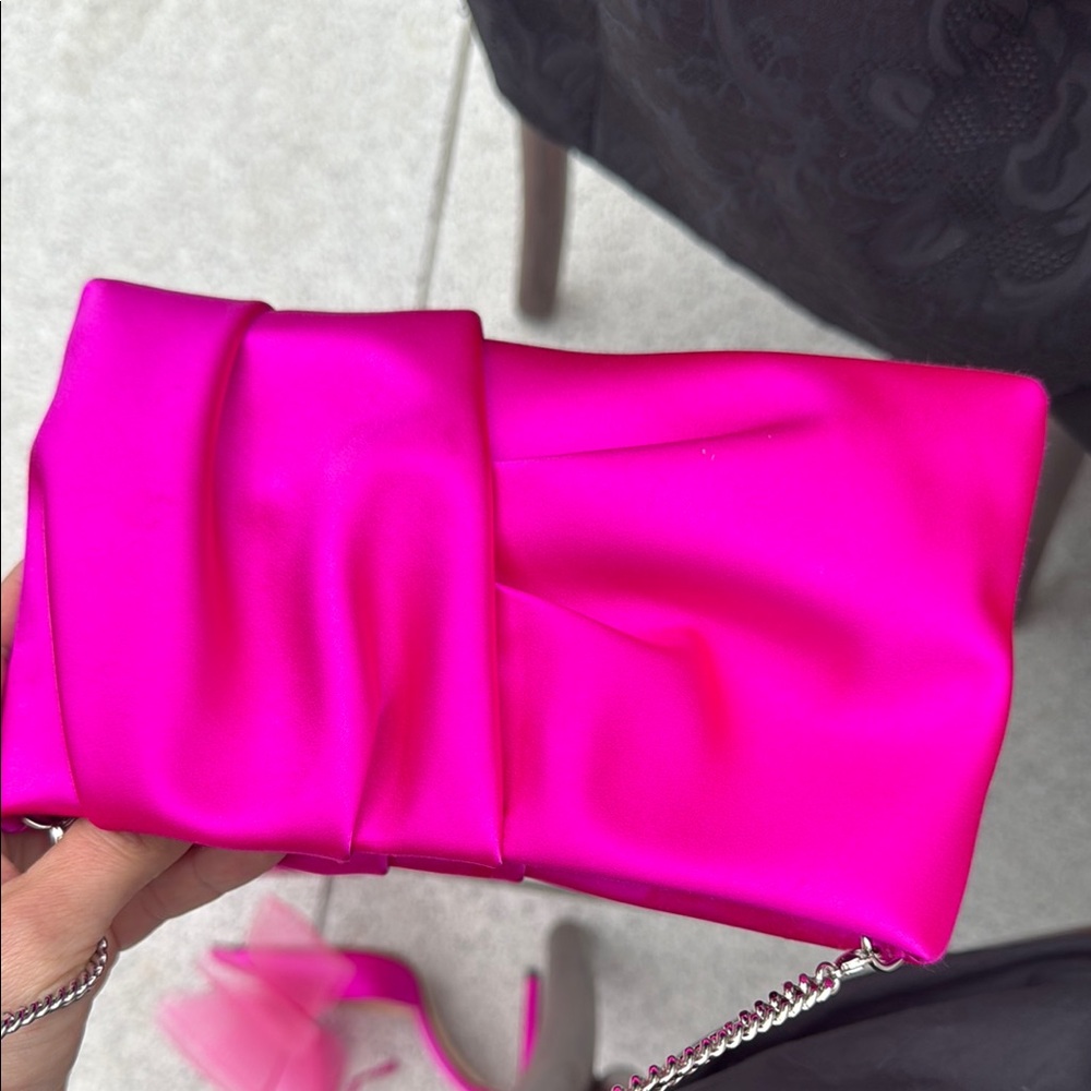 Jimmy Choo Pink Clutch Bag